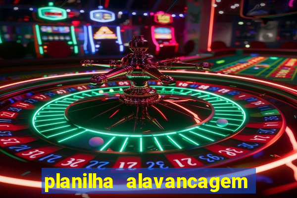 planilha alavancagem de banca